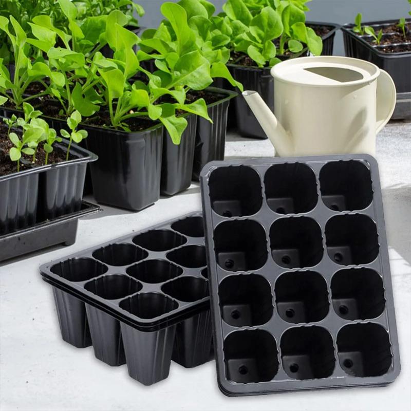 Seed Starter Tray - Pot bibit tanaman sayuran 12 lubang,