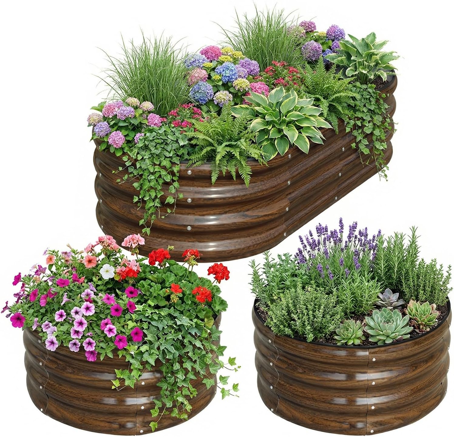 Raised Garden Bed - 3 Paket Kit Bedeng Tanam Terangkat