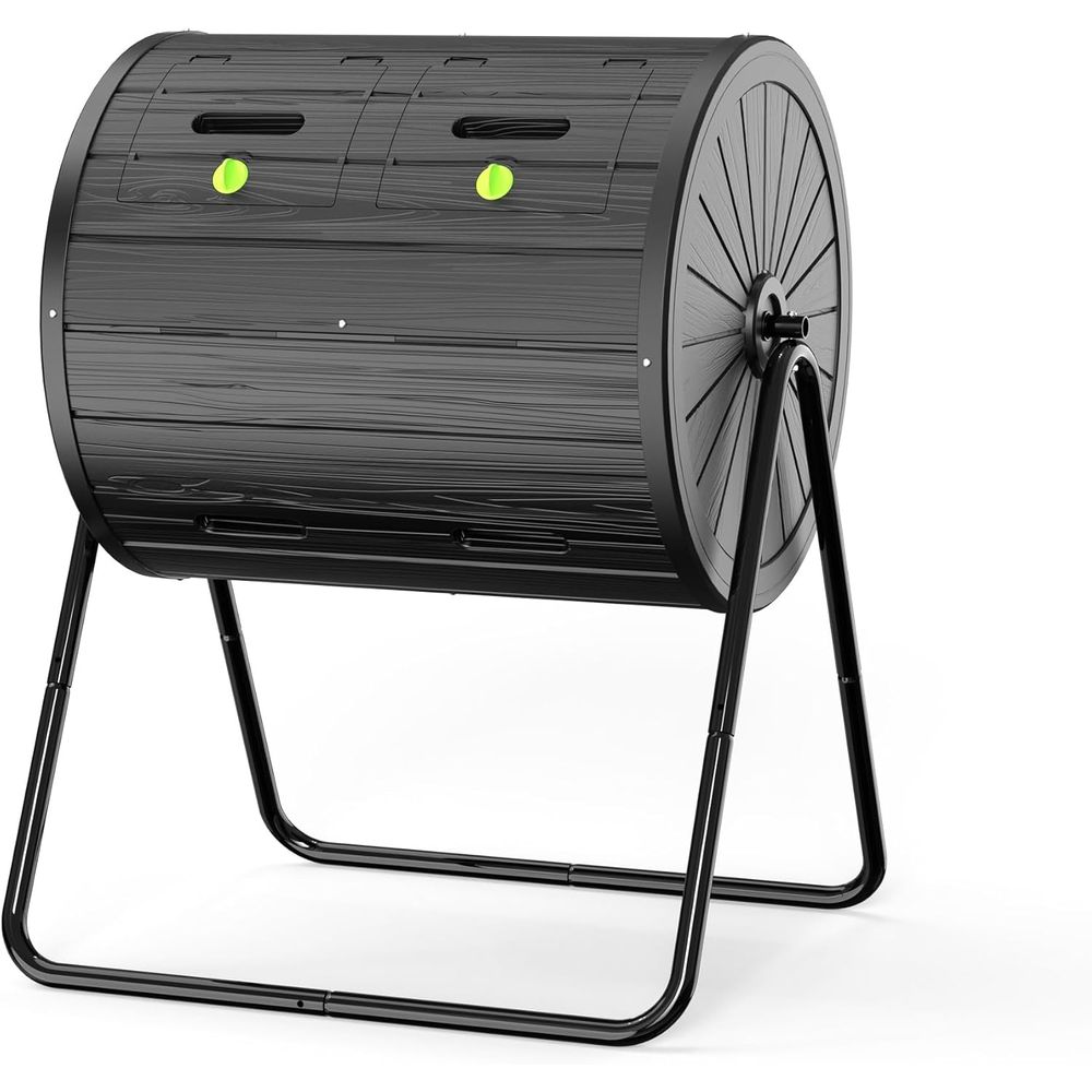Compost Bin - Tempat Kompos Putar Dua Ruang 37,5