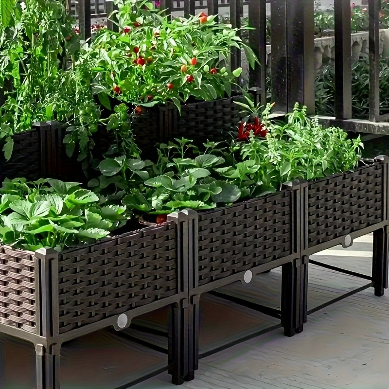 Raised Garden Bed - Kotak Tanam Terangkat, Wadah Tanam Bunga