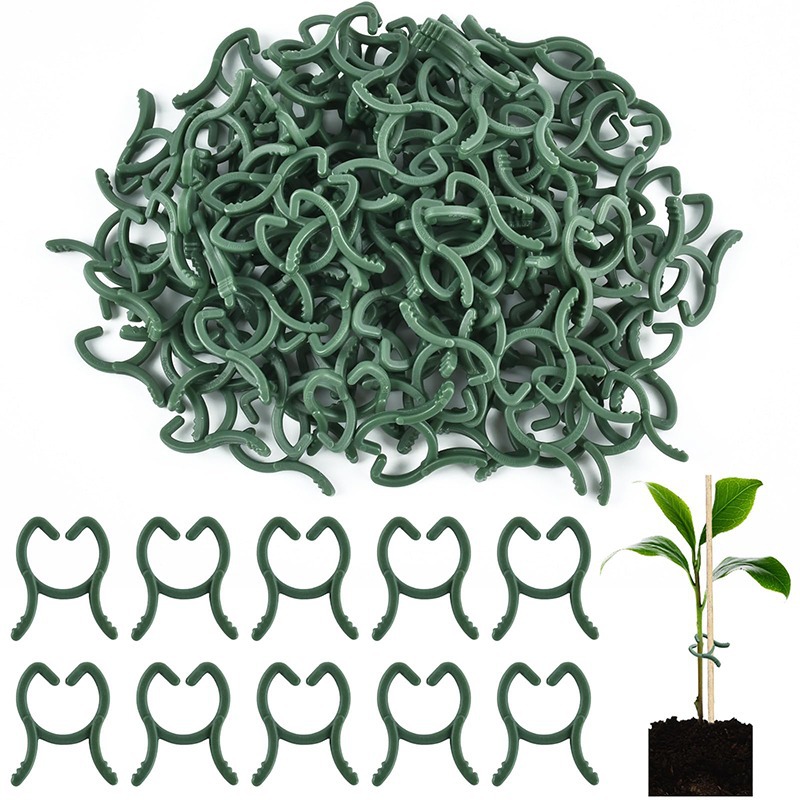 Vertical Planter - 50/100 Buah Klip Tanaman Kebun Penyangga