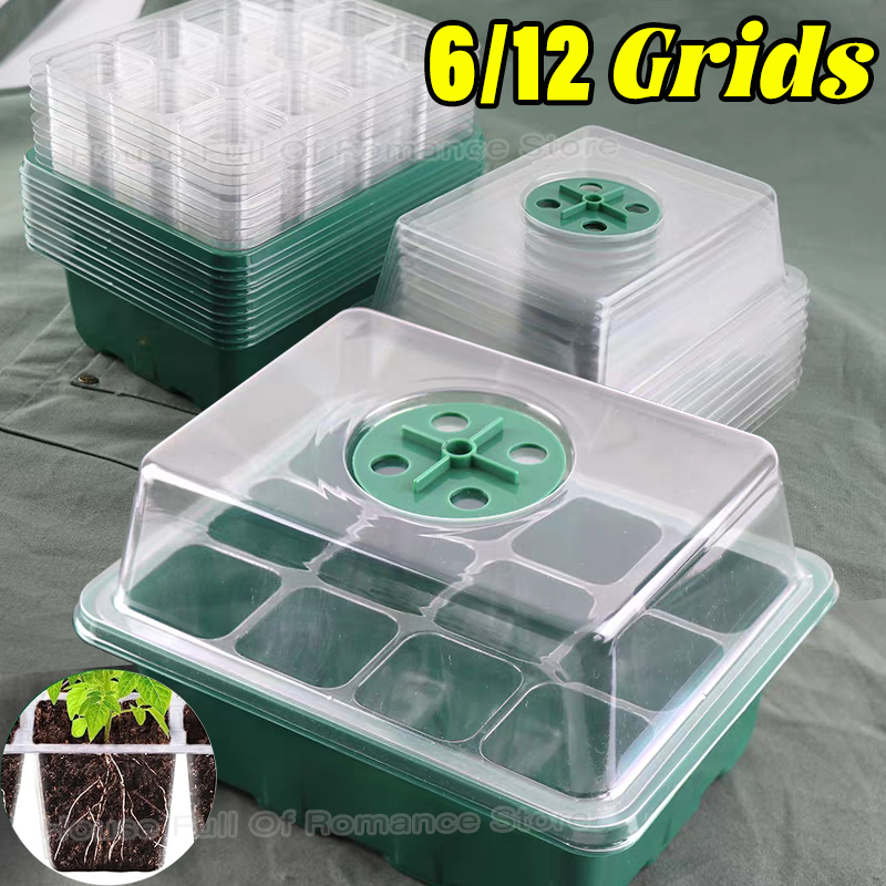 Seed Starter Tray - Kit Pembibitan Tanaman dengan Wadah Semai,