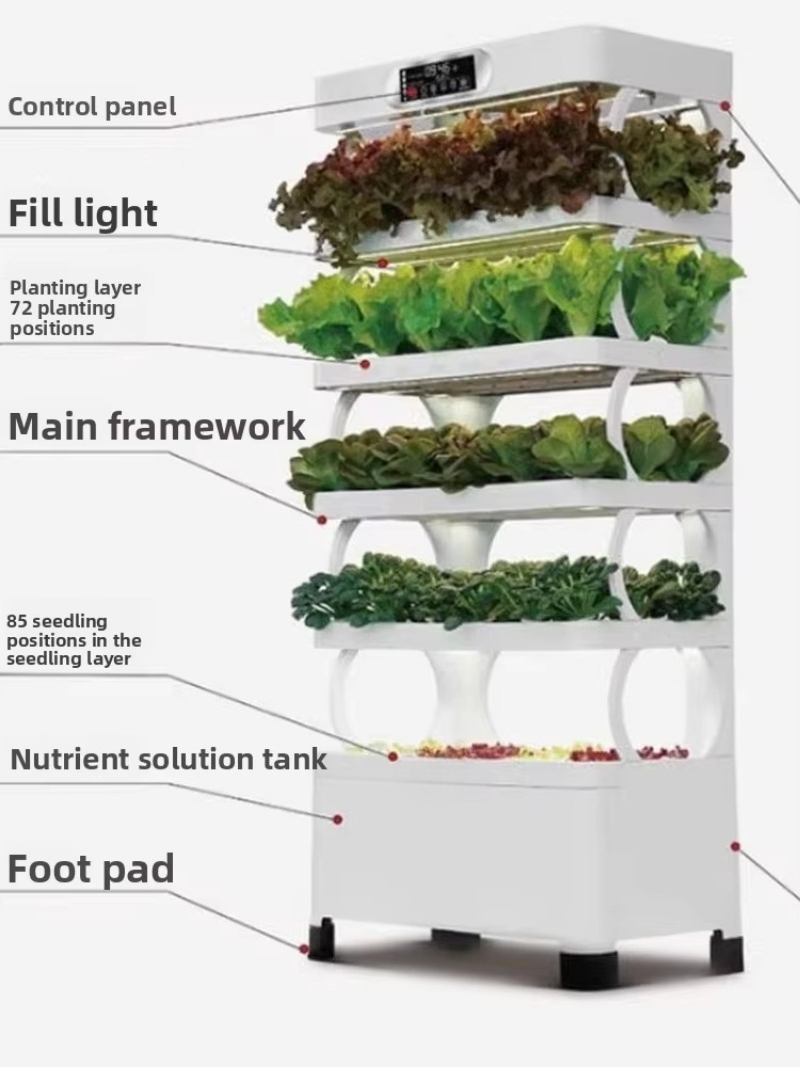 Peralatan budidaya tanpa tanah - Vertical Planter ulasan dan harga