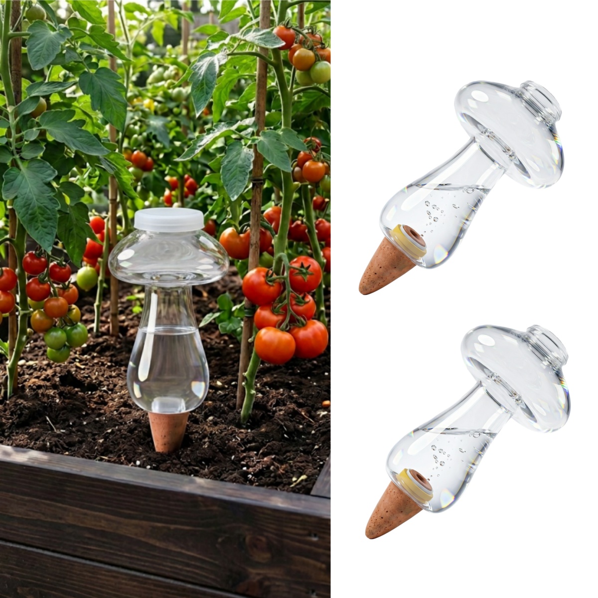Bola Penyiram Otomatis 300ml u - Self Watering Planter ulasan dan harga