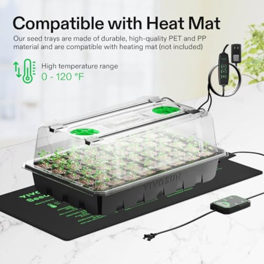 6-Pack Seed Starter Trays untu - Seed Starter Tray ulasan dan harga