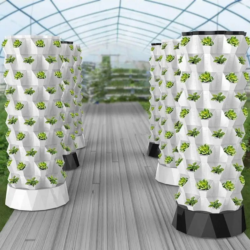 Menara Pertumbuhan Hidroponik  - Vertical Planter ulasan dan harga