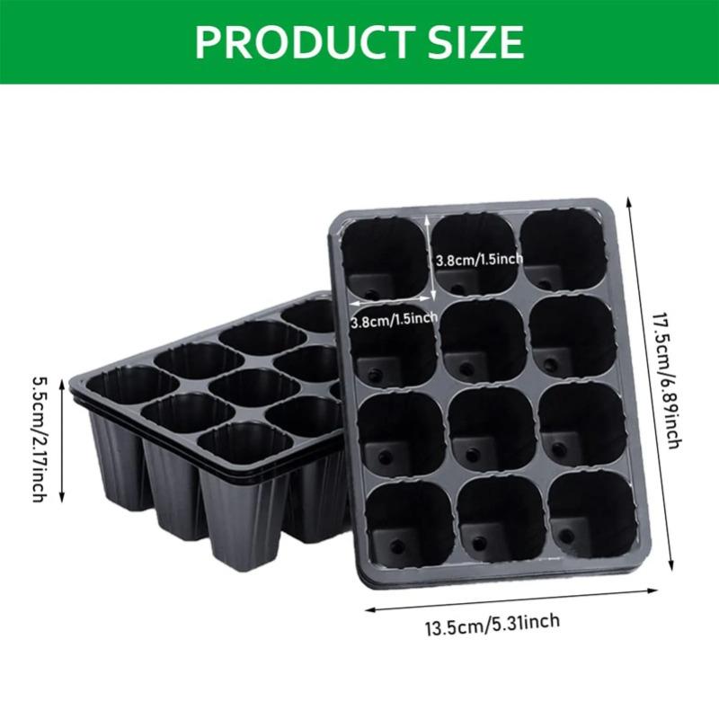 Pot bibit tanaman sayuran 12 l - Seed Starter Tray ulasan dan harga