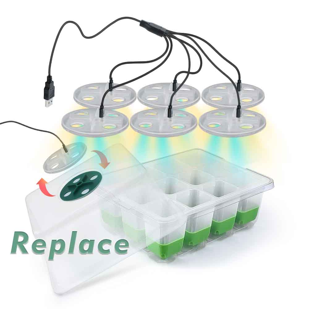 Kit baki tanaman lampu tumbuh  - Seed Starter Tray ulasan dan harga