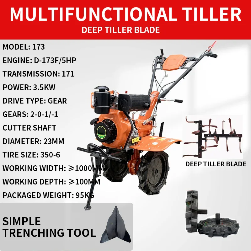 Mini Tiller/Bajak Putar—Mesin  - Pruning Shears ulasan dan harga