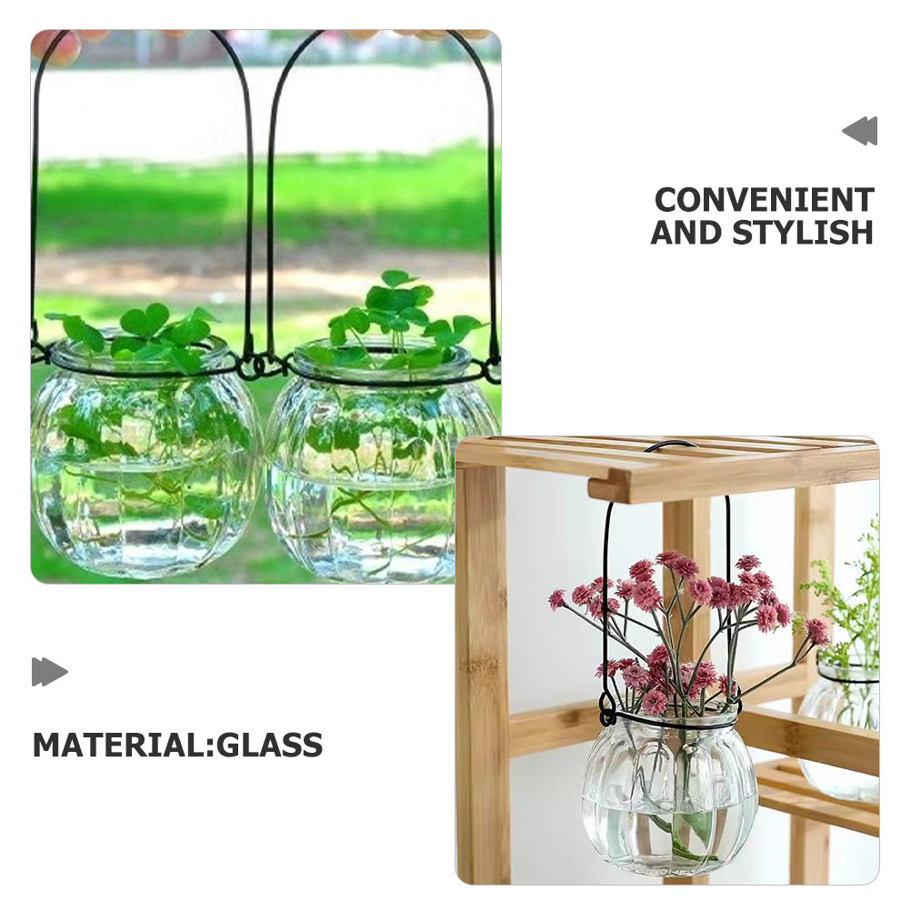 6 buah Vas Hidroponik Kaca Ver - Vertical Planter ulasan dan harga
