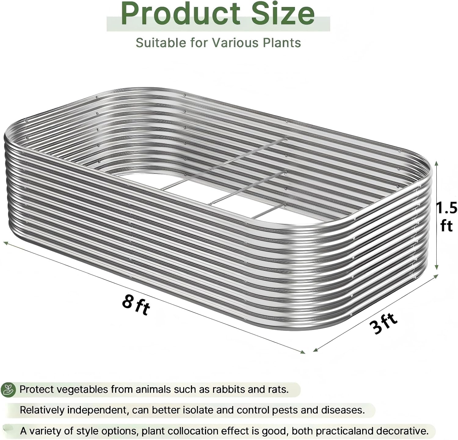 Berdasarkan tulisan tersebut,  - Raised Garden Bed ulasan dan harga