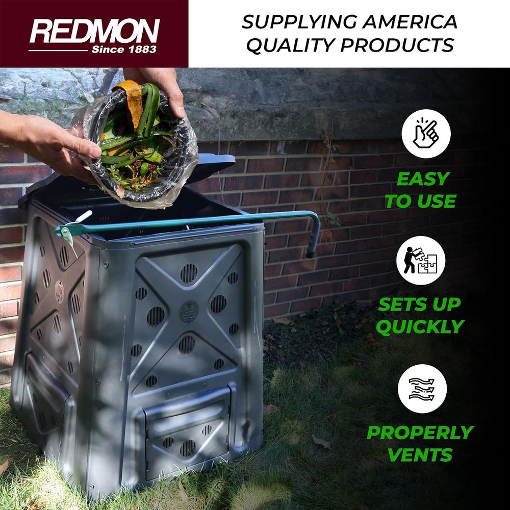 Tempat Sampah Kompos Luar Ruan - Compost Bin ulasan dan harga