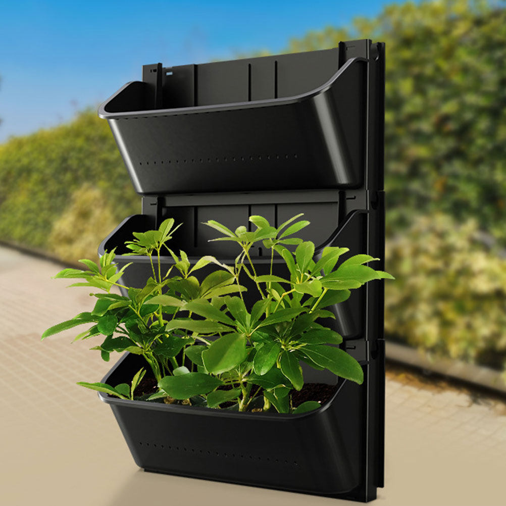 2 Buah Pot Tanaman Dinding, Ko - Vertical Planter ulasan dan harga